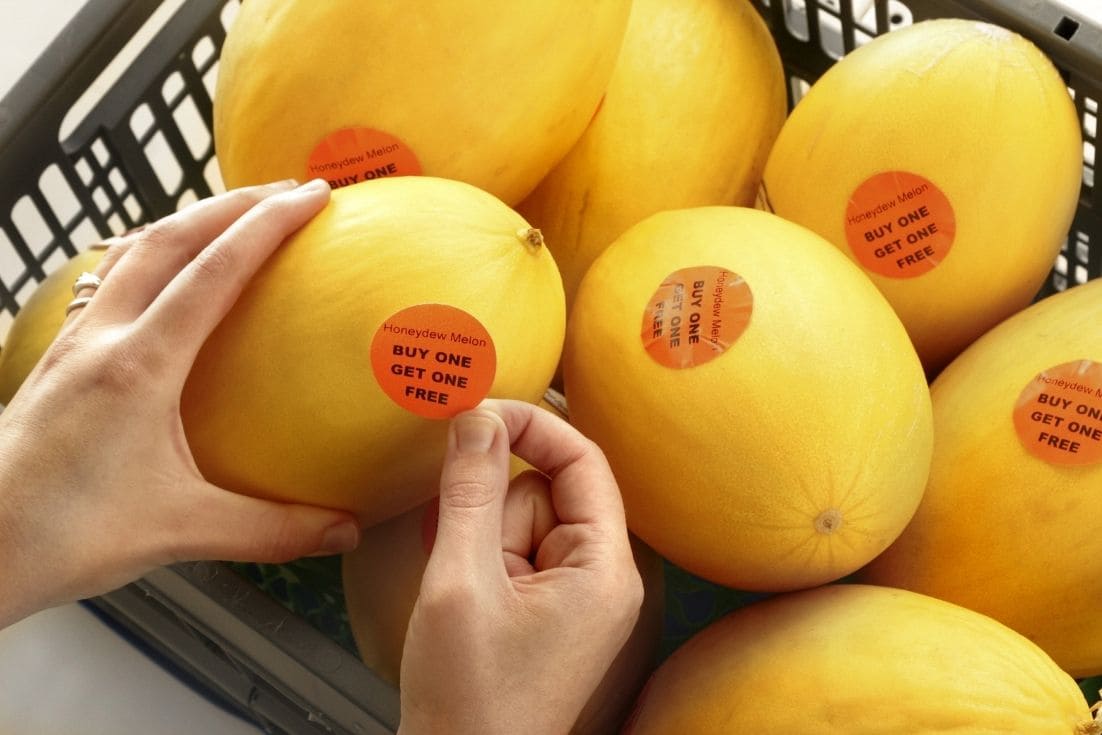 Etiquetas para Frutas
